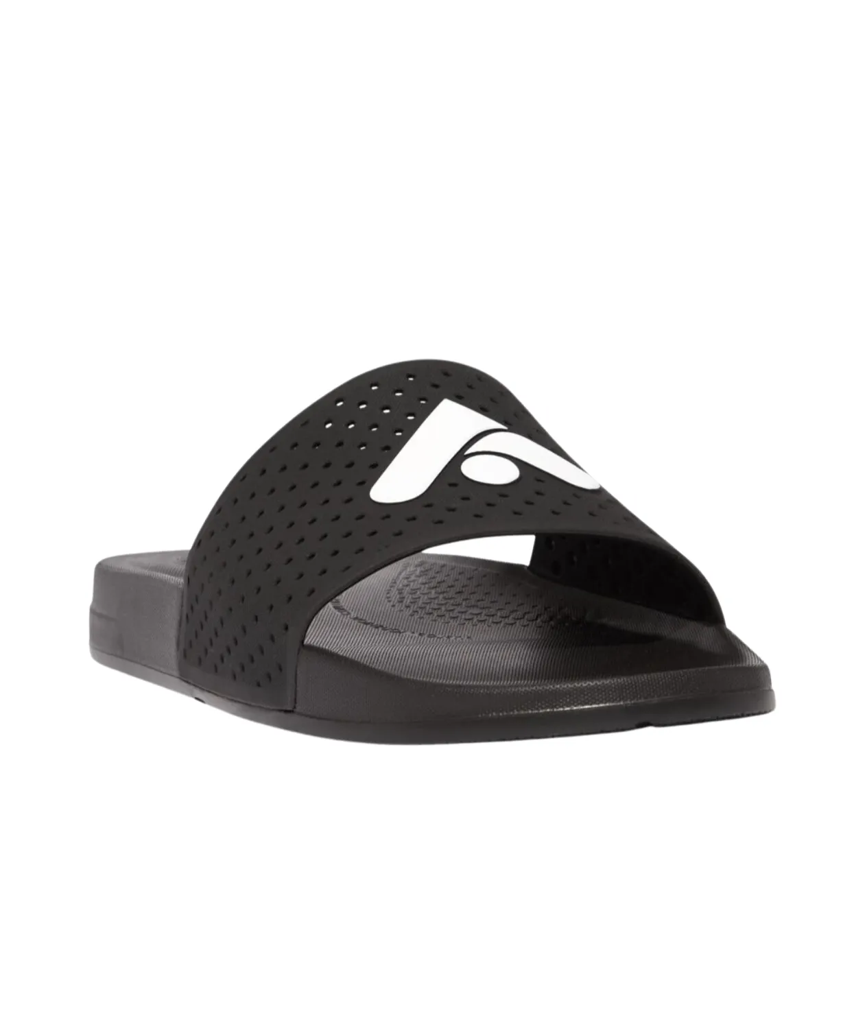 Fitflop iQushion Mens Arrow Pool Slides Black