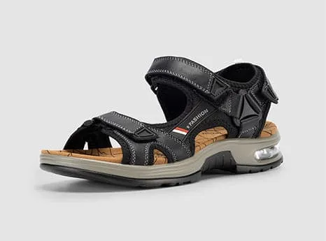 FitVille Men's UrbanStride Cushion Sandals