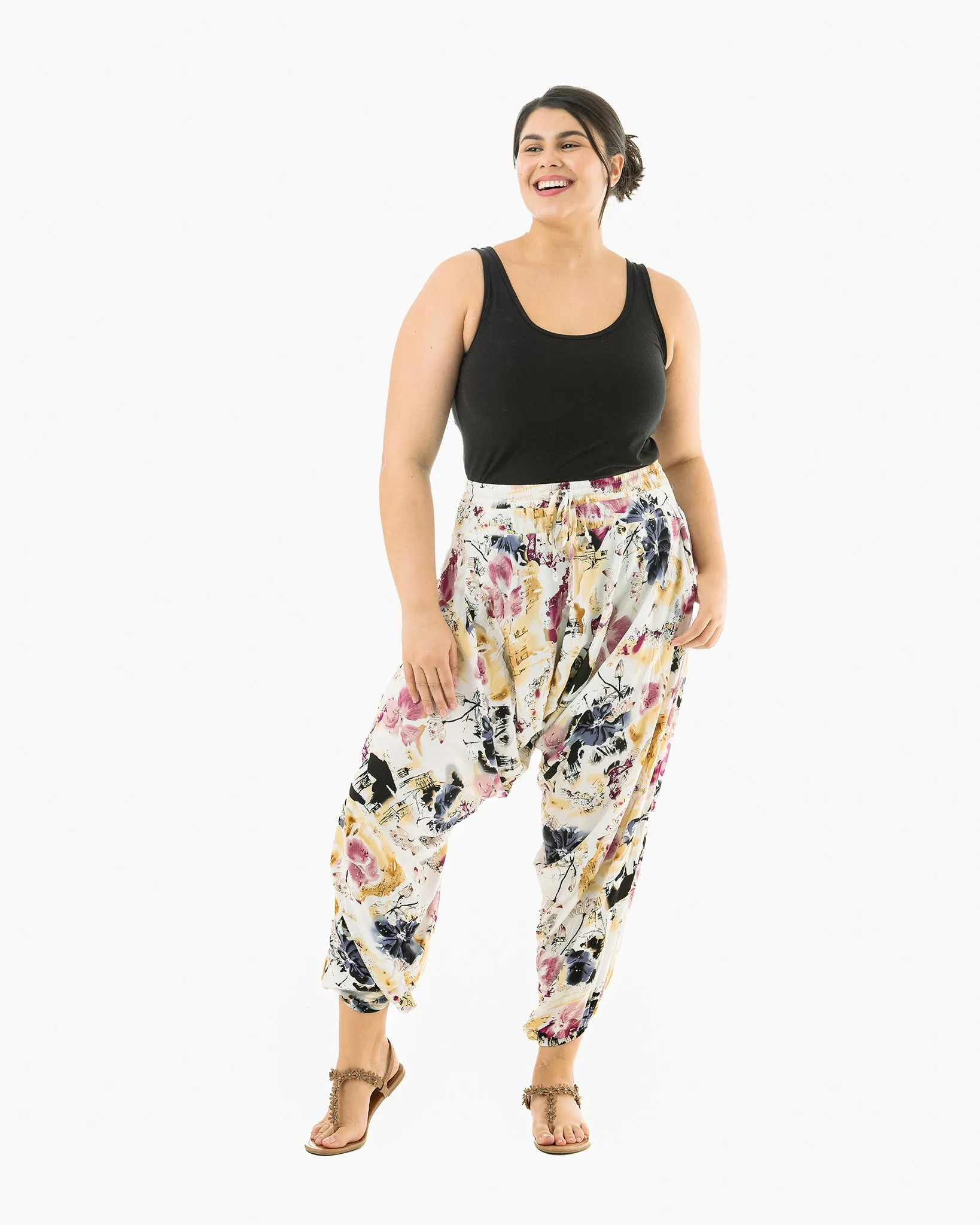 Flower Savannah Harem Pants