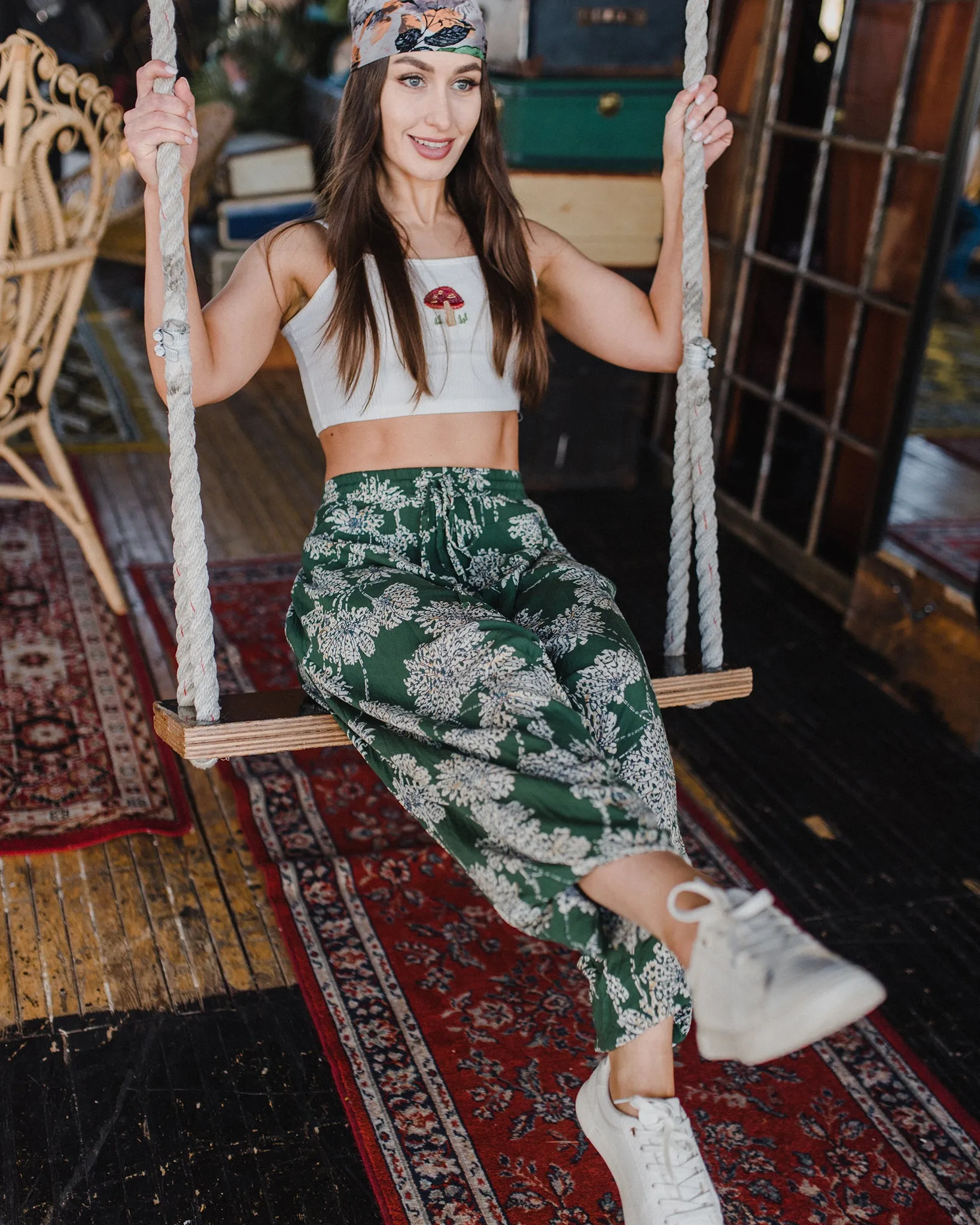 Flower Savannah Harem Pants