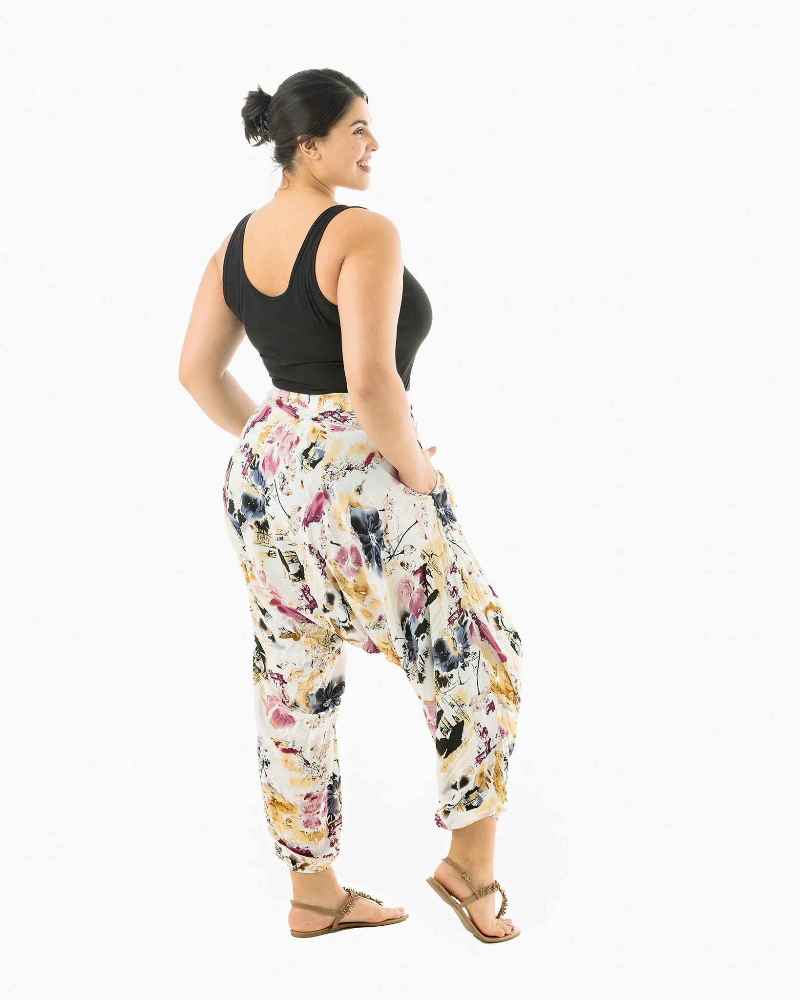 Flower Savannah Harem Pants