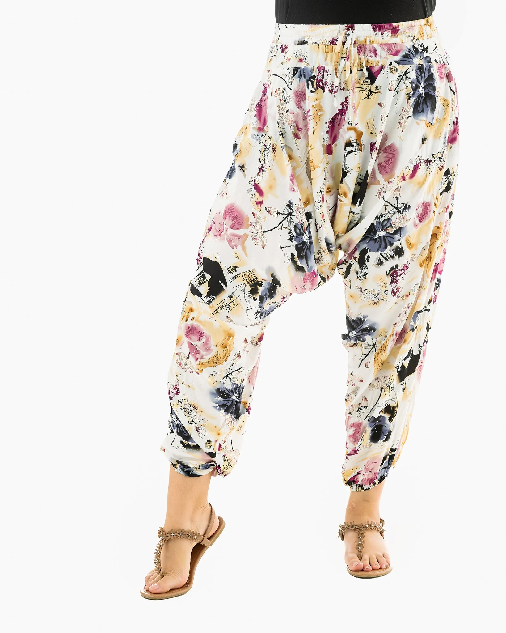 Flower Savannah Harem Pants