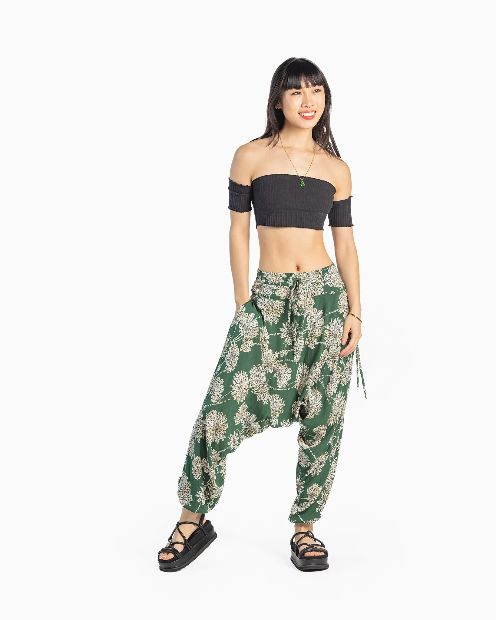 Flower Savannah Harem Pants