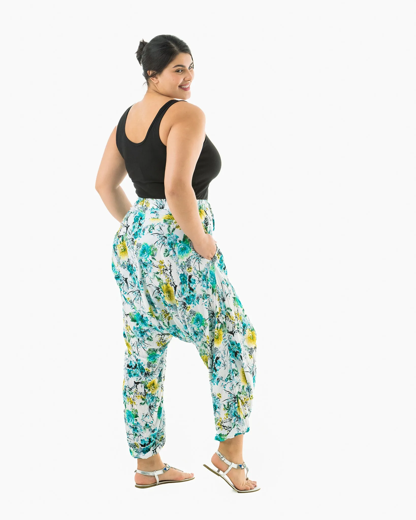 Flower Savannah Harem Pants