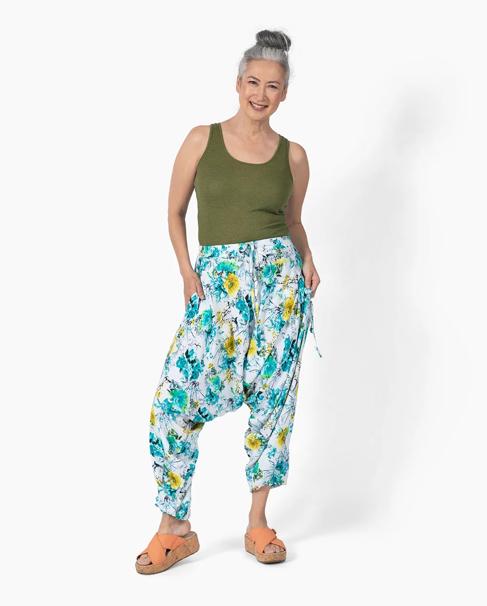 Flower Savannah Harem Pants