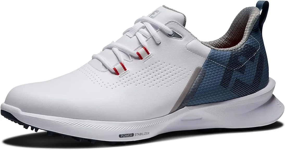 FootJoy Fuel Previous Season Style Golf Shoes 55441 White Blue Medium