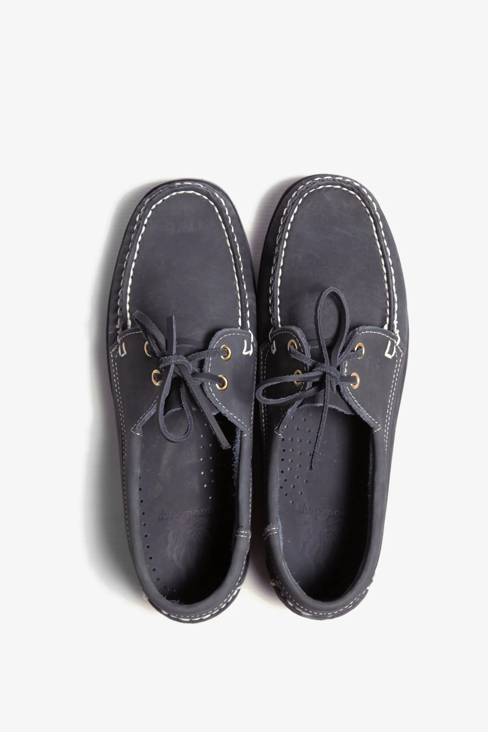 Goodcamp - Deck Loafer Shoes - Navy Blue