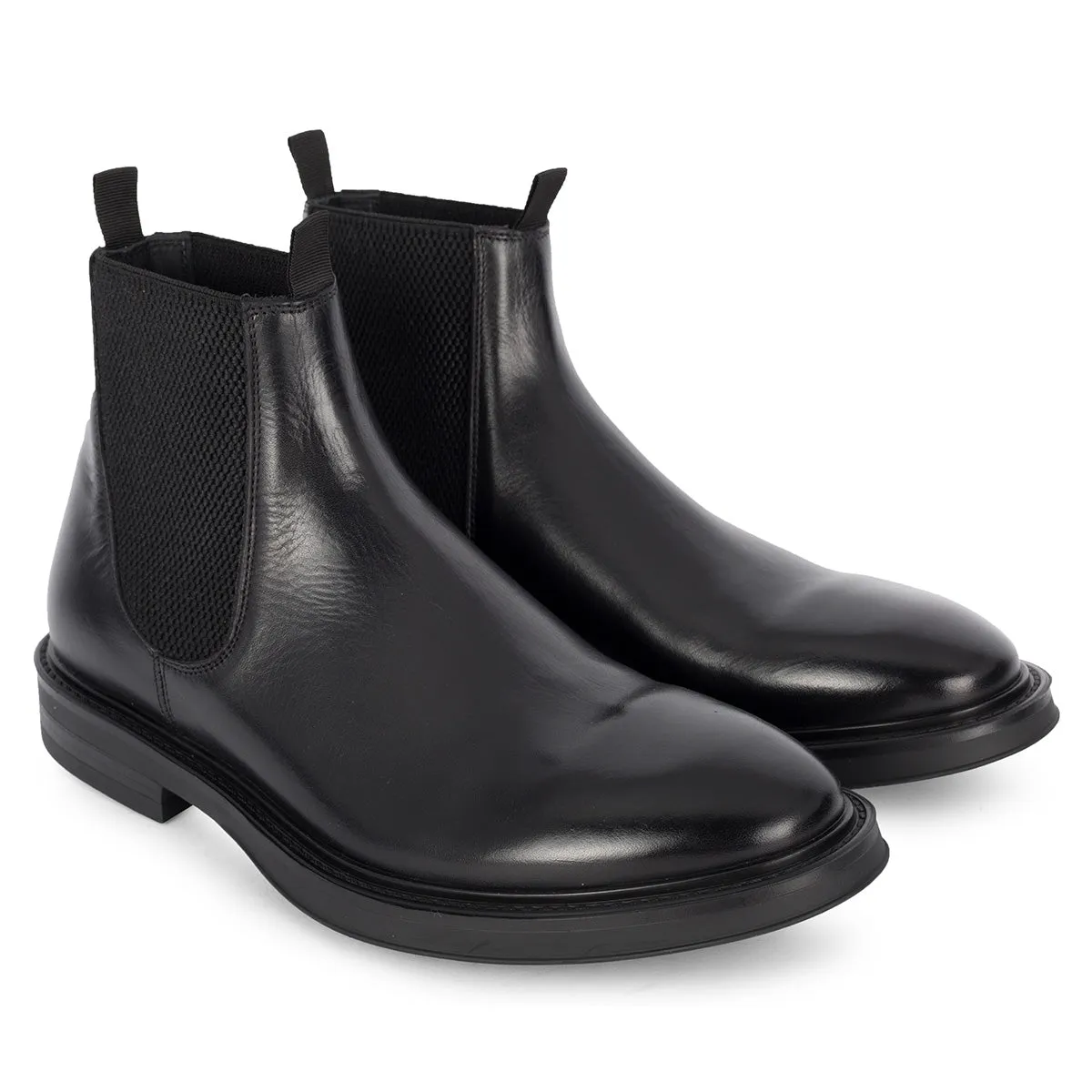 IVAN 91009<br>Black Chelsea Boots