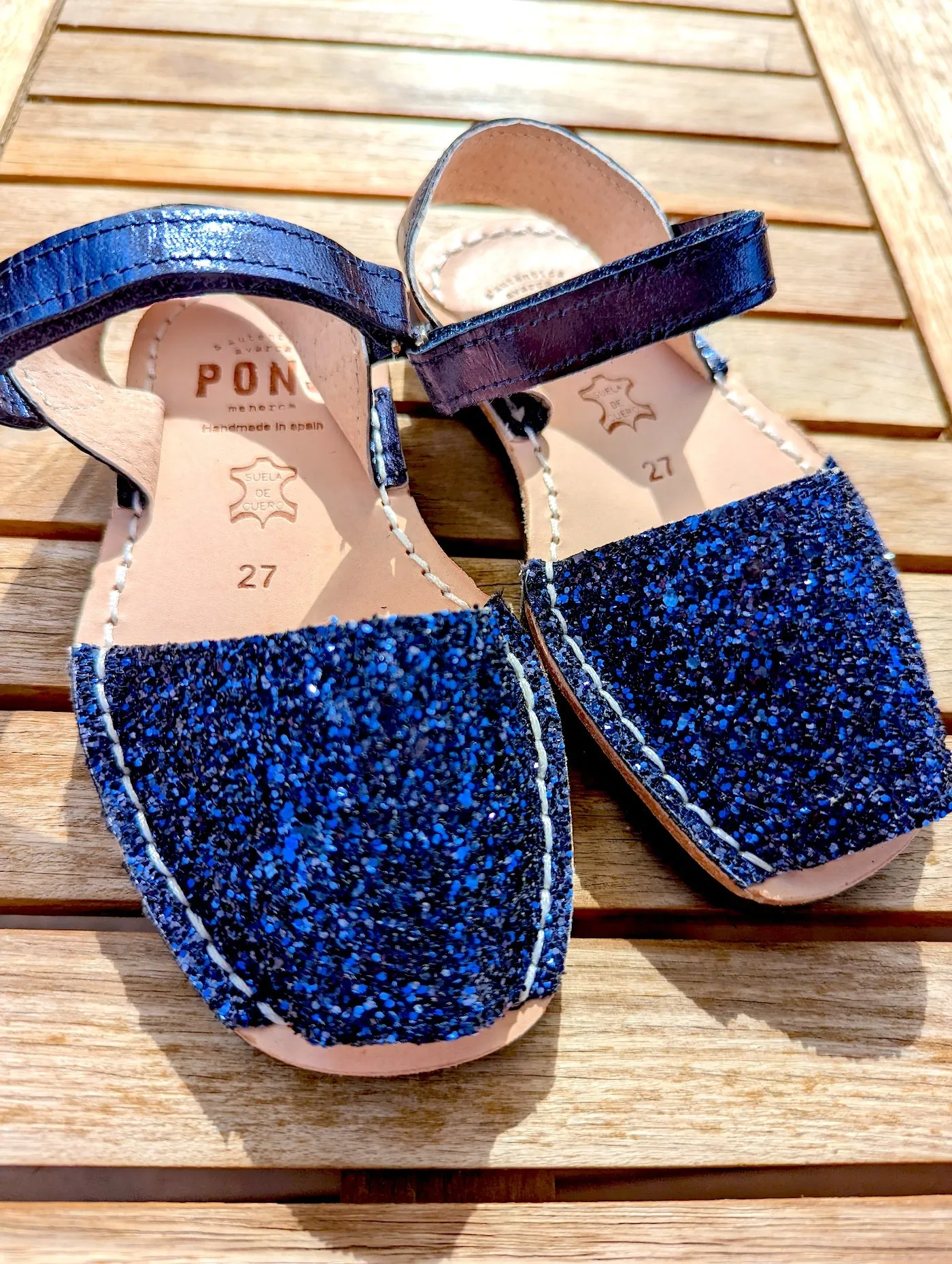 Kids Glitter Navy