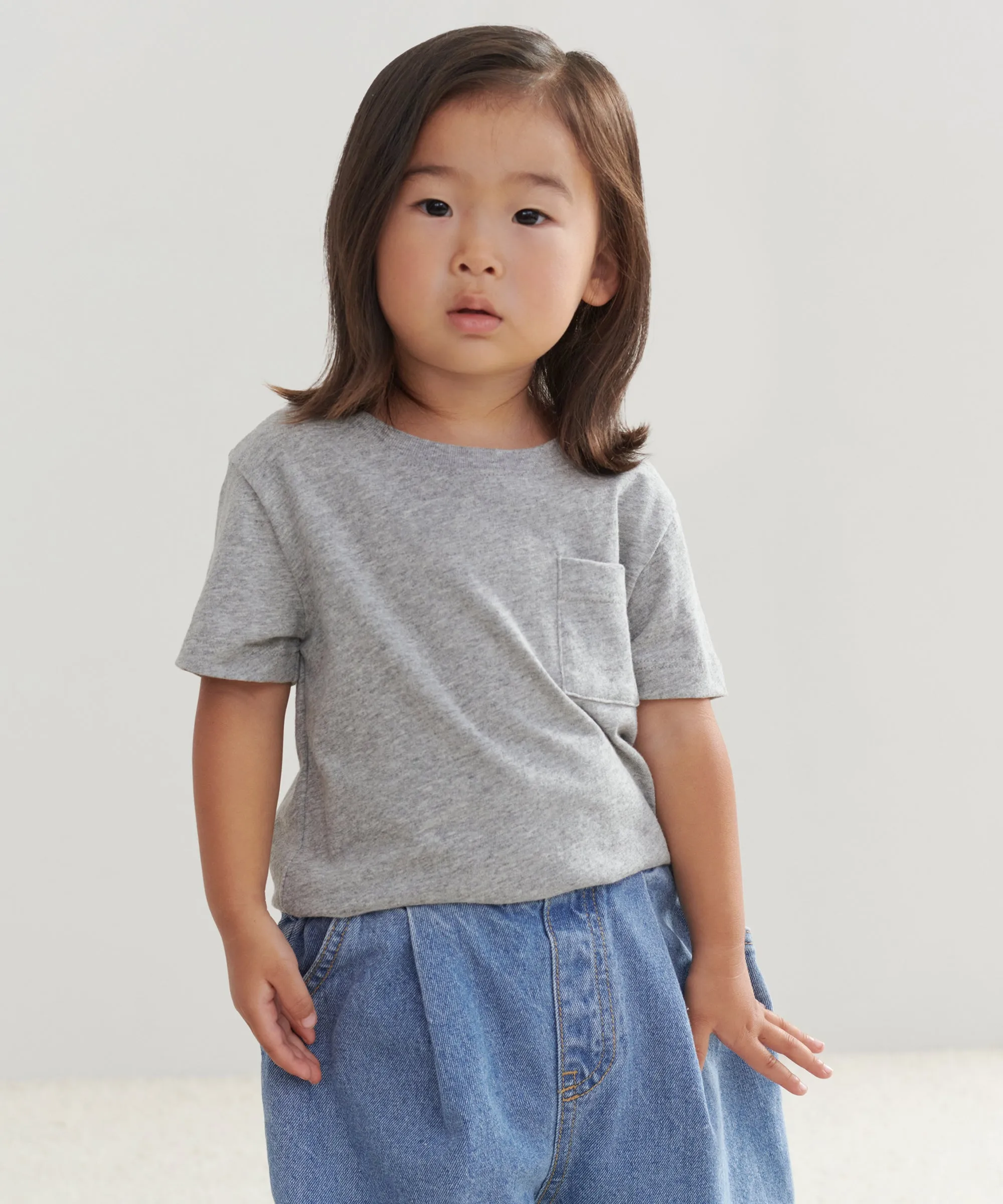 Kids' Vintage Pocket Tee