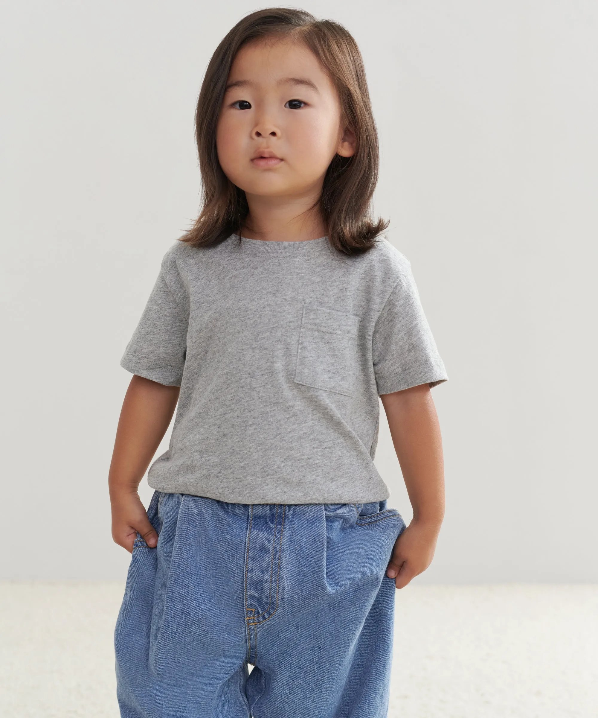 Kids' Vintage Pocket Tee