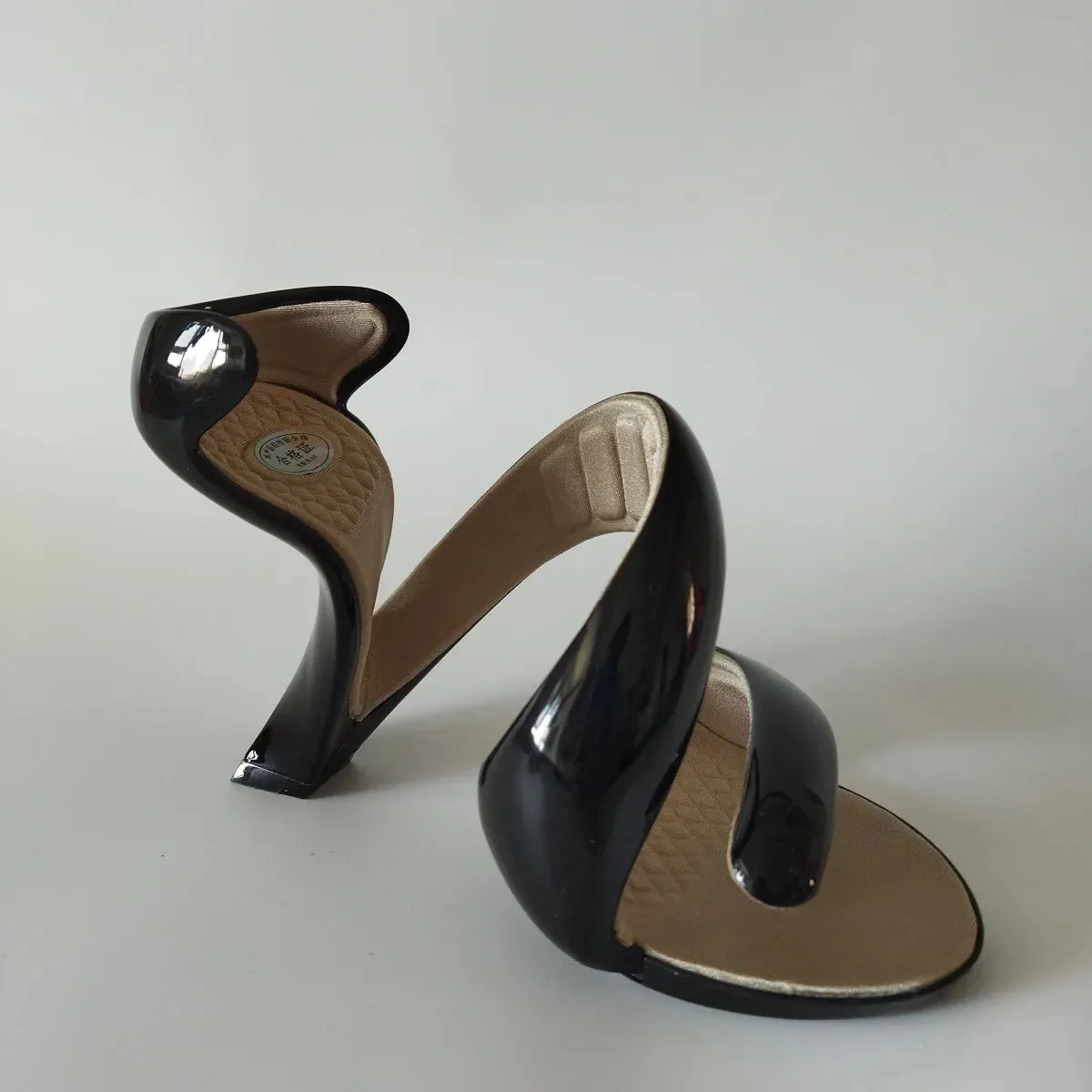 Lucidity Swirl Design Heel