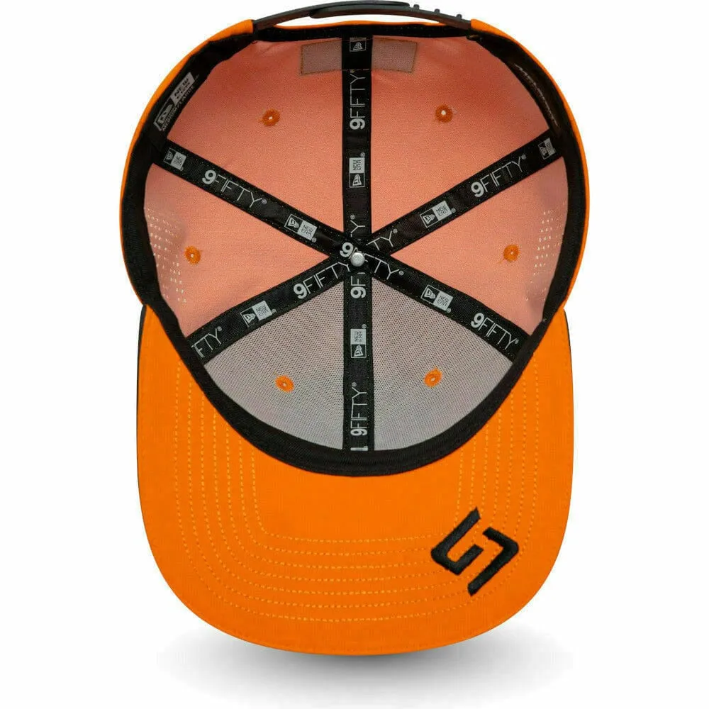 McLaren F1 New Era 9Fifty Team Lando Norris Pre Curve Hat - Papaya