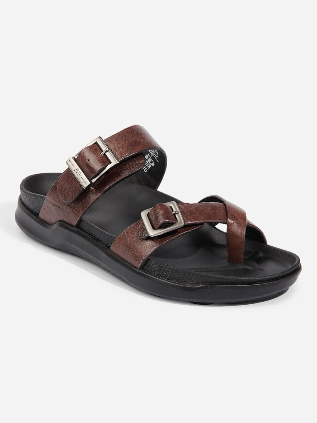 Men Brown Sandal / Slipper (ID4223)