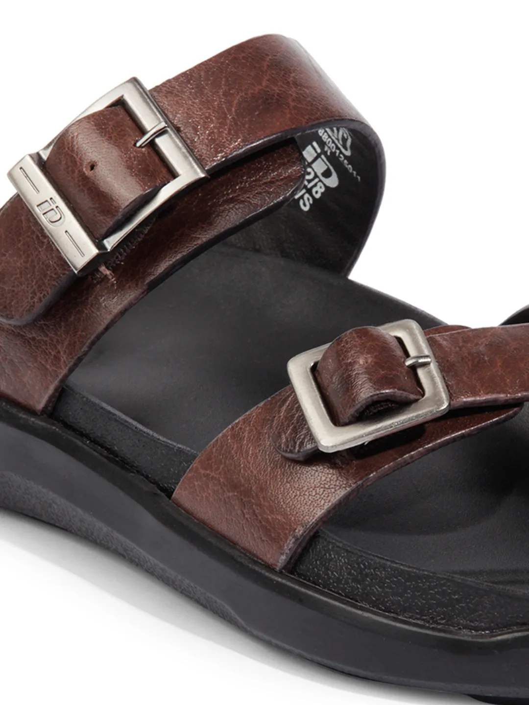 Men Brown Sandal / Slipper (ID4223)