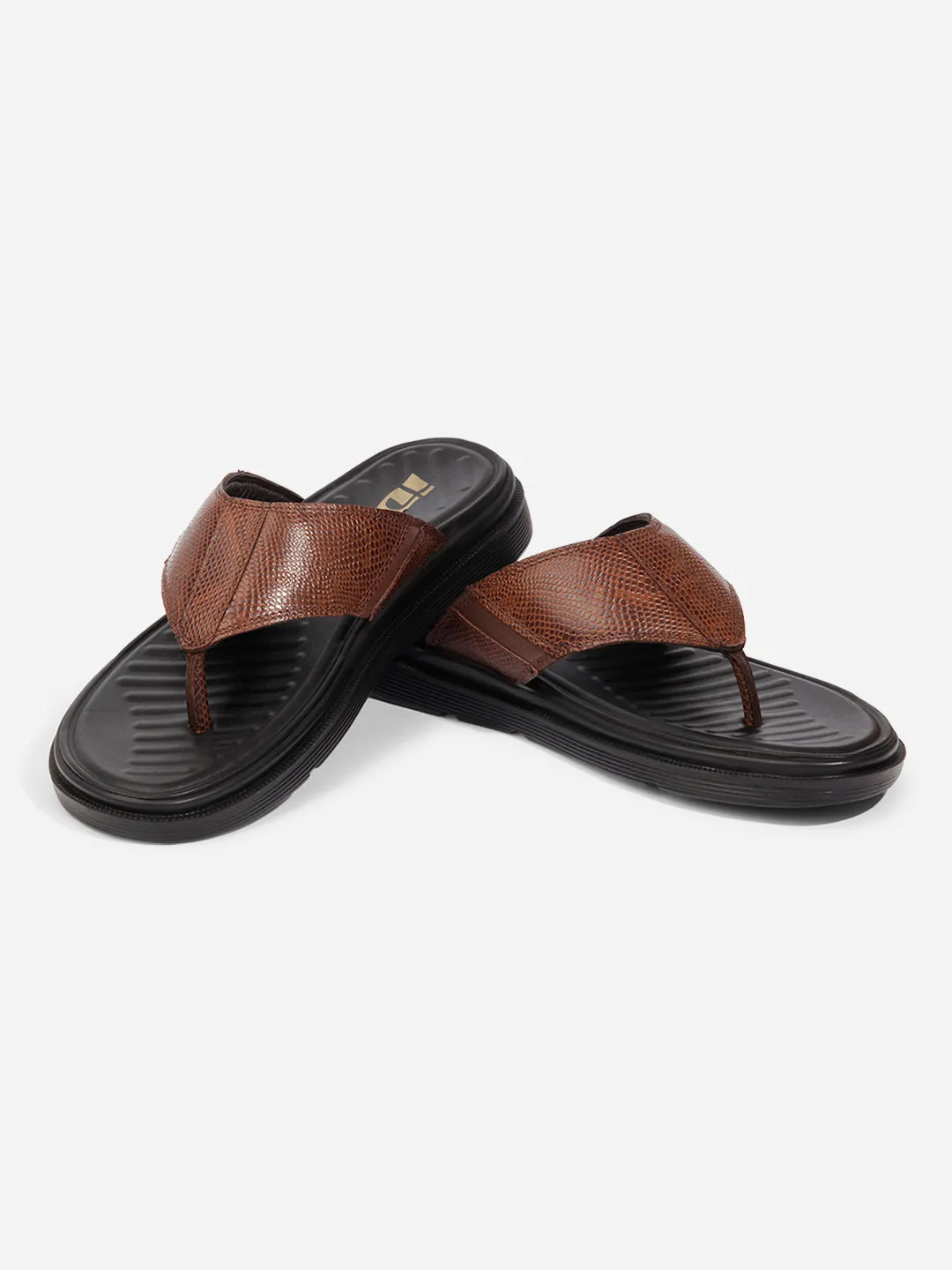 Men Brown Sandal / Slipper (ID4234)