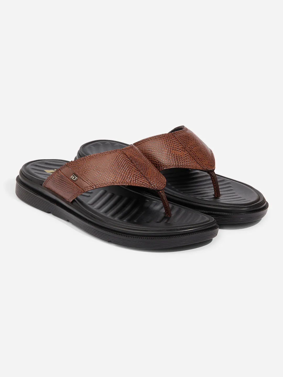 Men Brown Sandal / Slipper (ID4234)