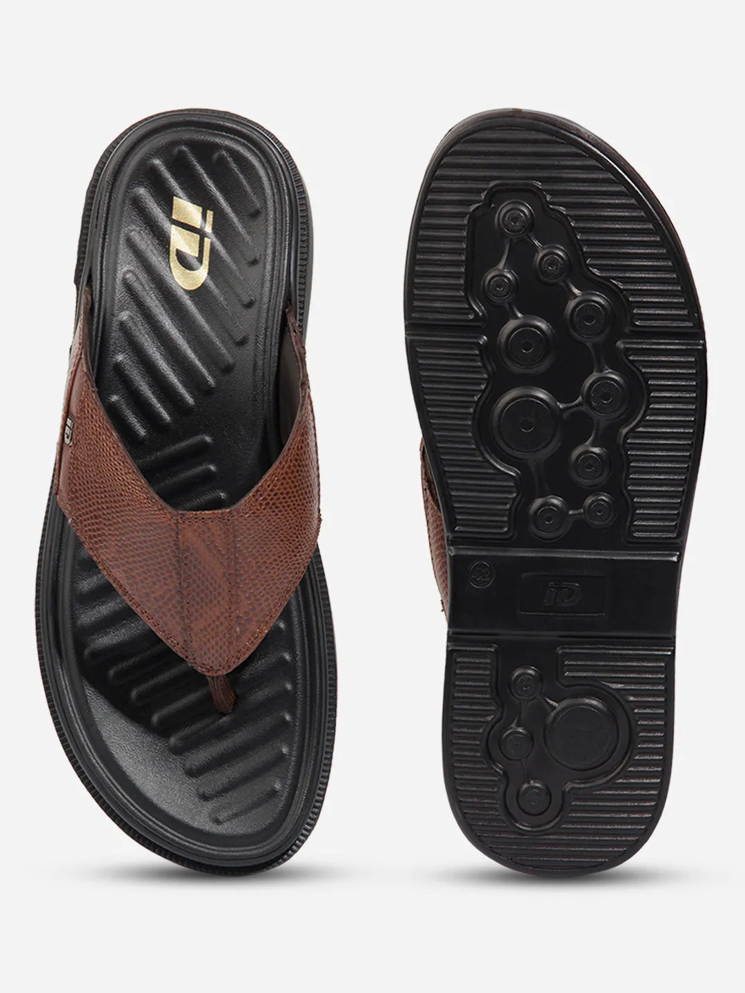 Men Brown Sandal / Slipper (ID4234)