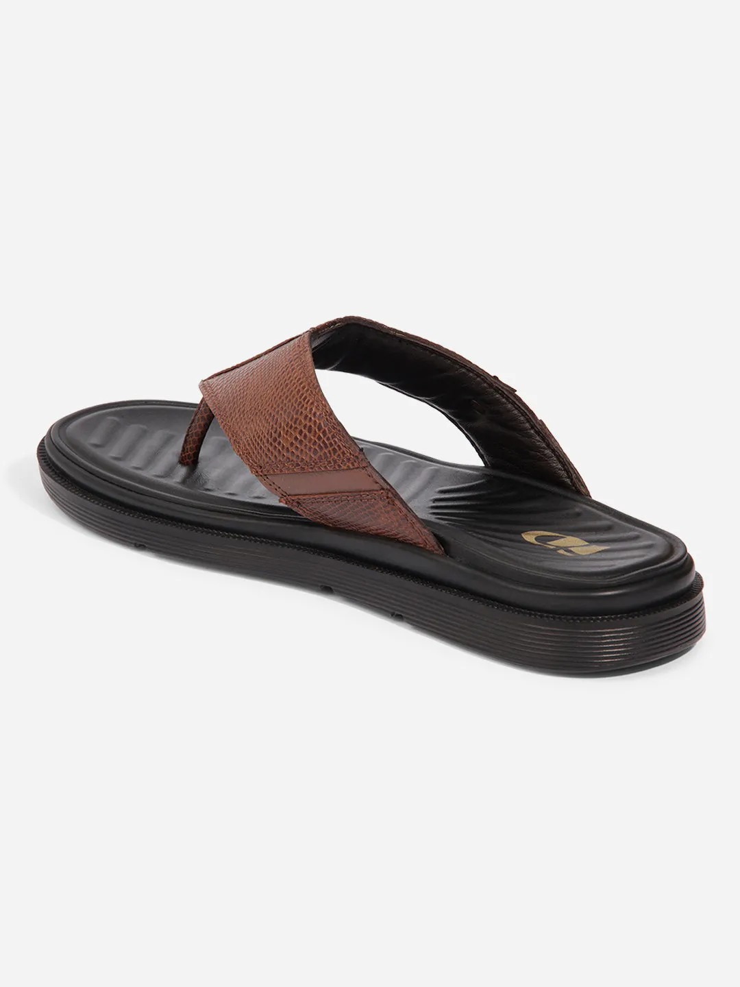 Men Brown Sandal / Slipper (ID4234)