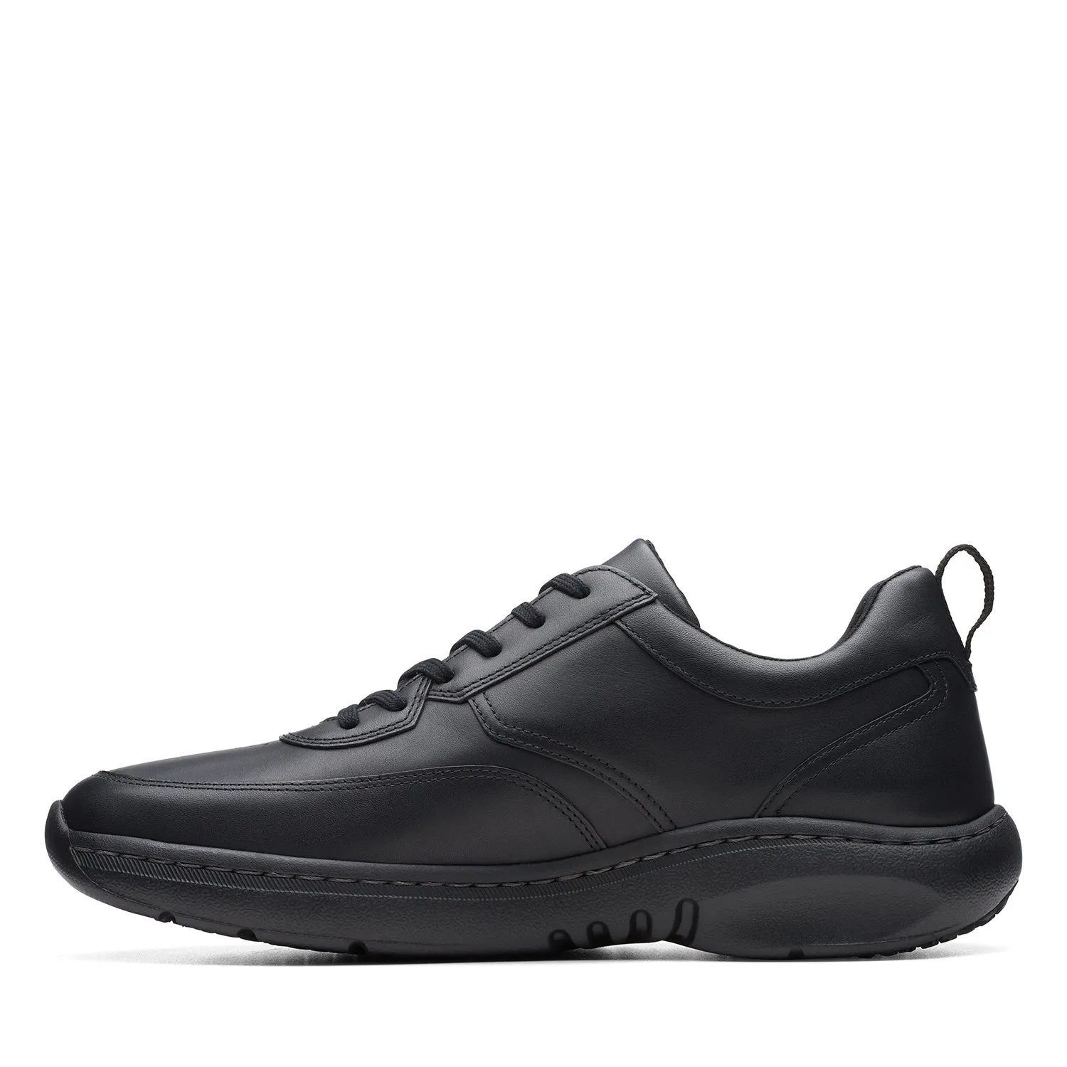 Mens - Clarks Pro Lace Black Leather