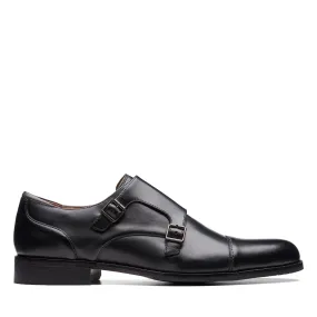 Mens - CraftArlo Monk Black Leather