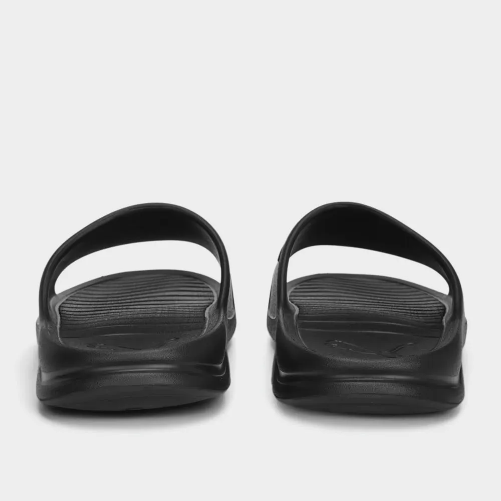 Mens Puma Popcat Injex Slides _ 180917 _ Black