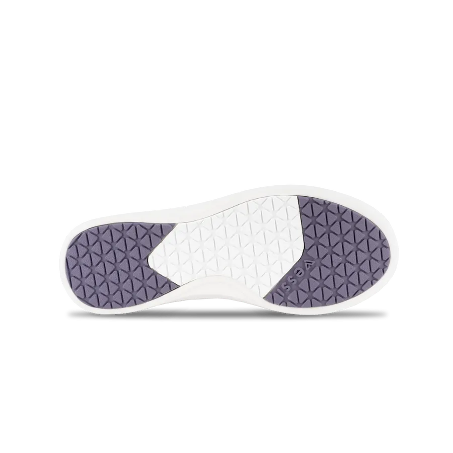 Men's Weekend - White on Lilac Purple