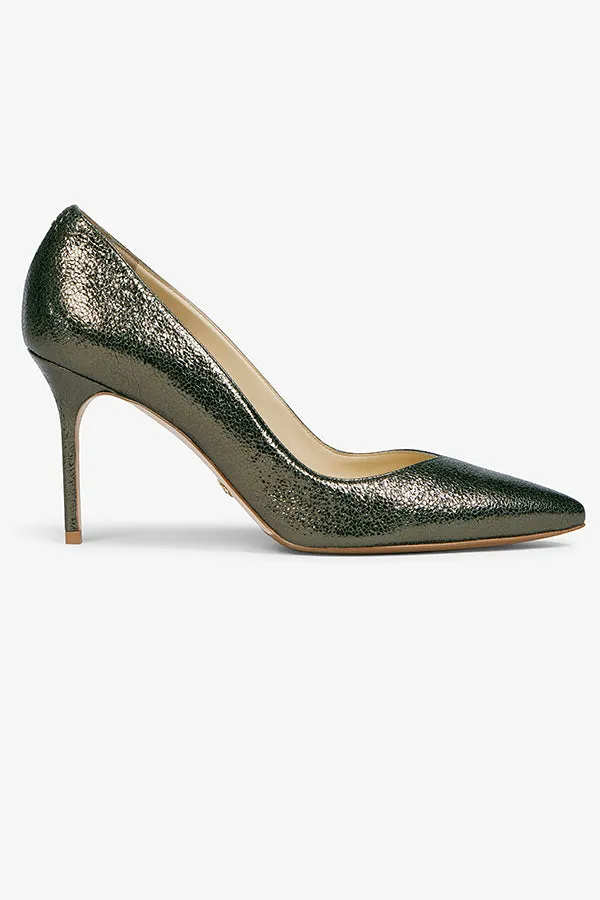 M.M.LaFleur x Sarah Flint Perfect Pump 85 :: Cypress Crackle