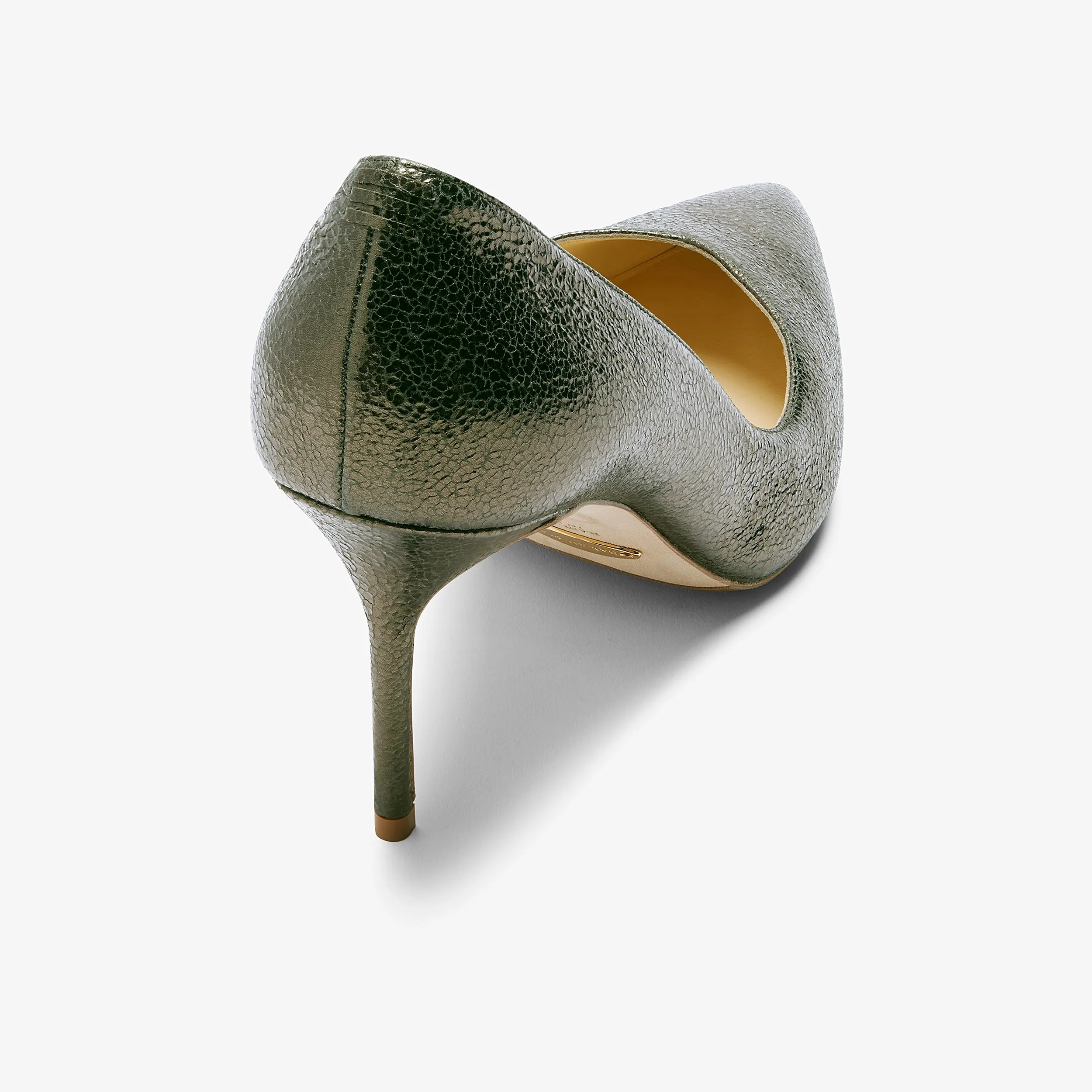 M.M.LaFleur x Sarah Flint Perfect Pump 85 :: Cypress Crackle