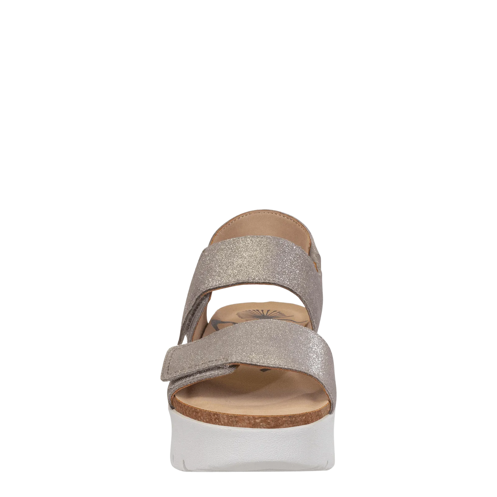 MONTANE in SILVER Platform Sandals