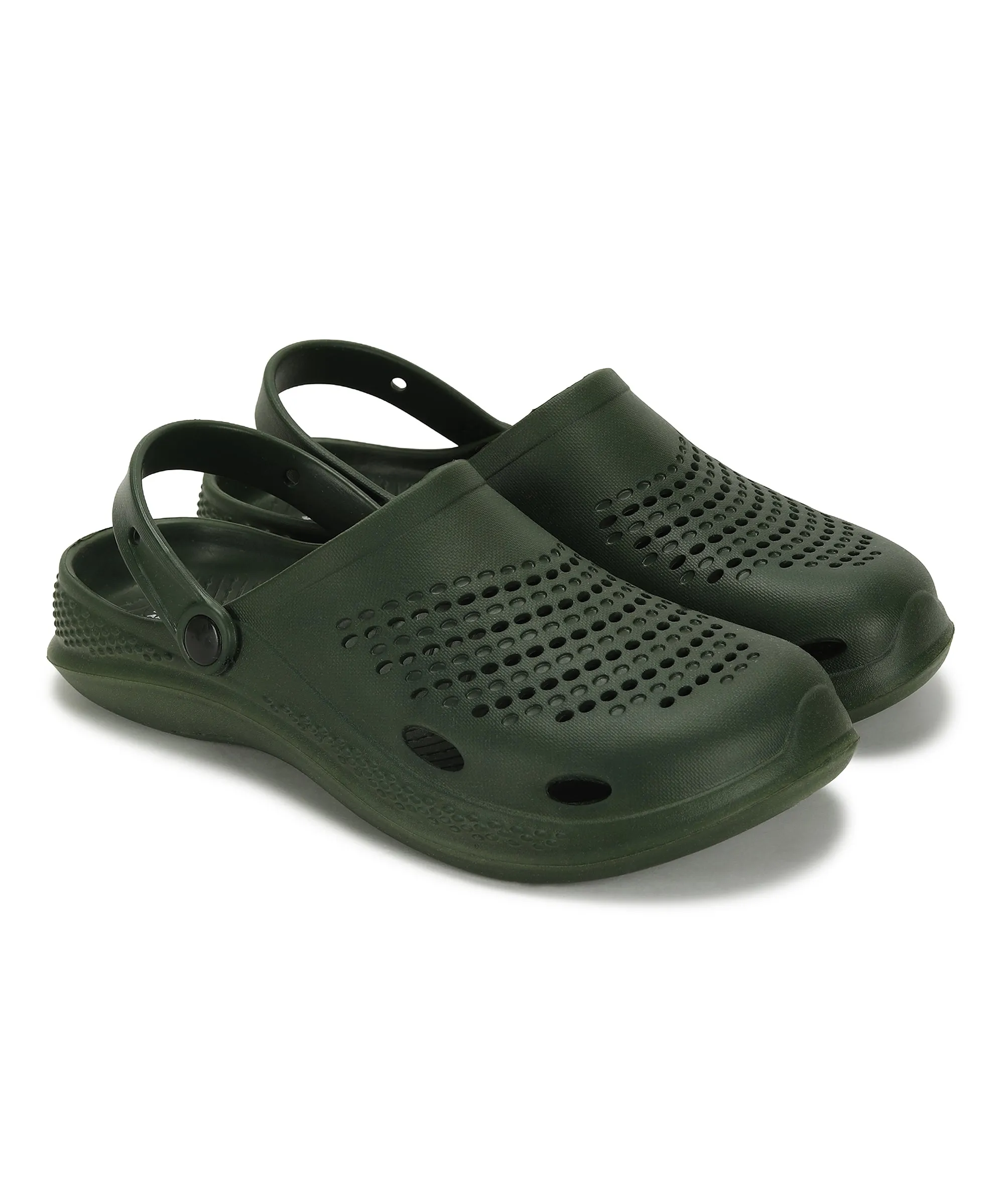 Paragon K10918G Men Casual Clogs | Stylish, Anti-Skid, Durable | Casual & Comfortable | For Everyday Use