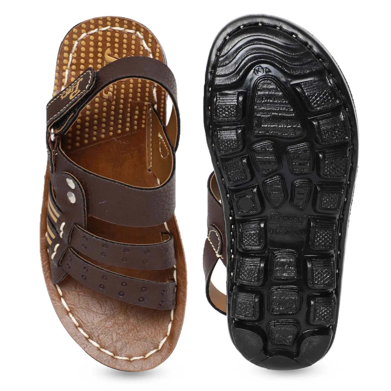 Paragon PU8896C Kids Casual Fashion Sandals | Comfortable Flat Sandals | Trendy Outdoor Indoor Floaters for Boys & Girls