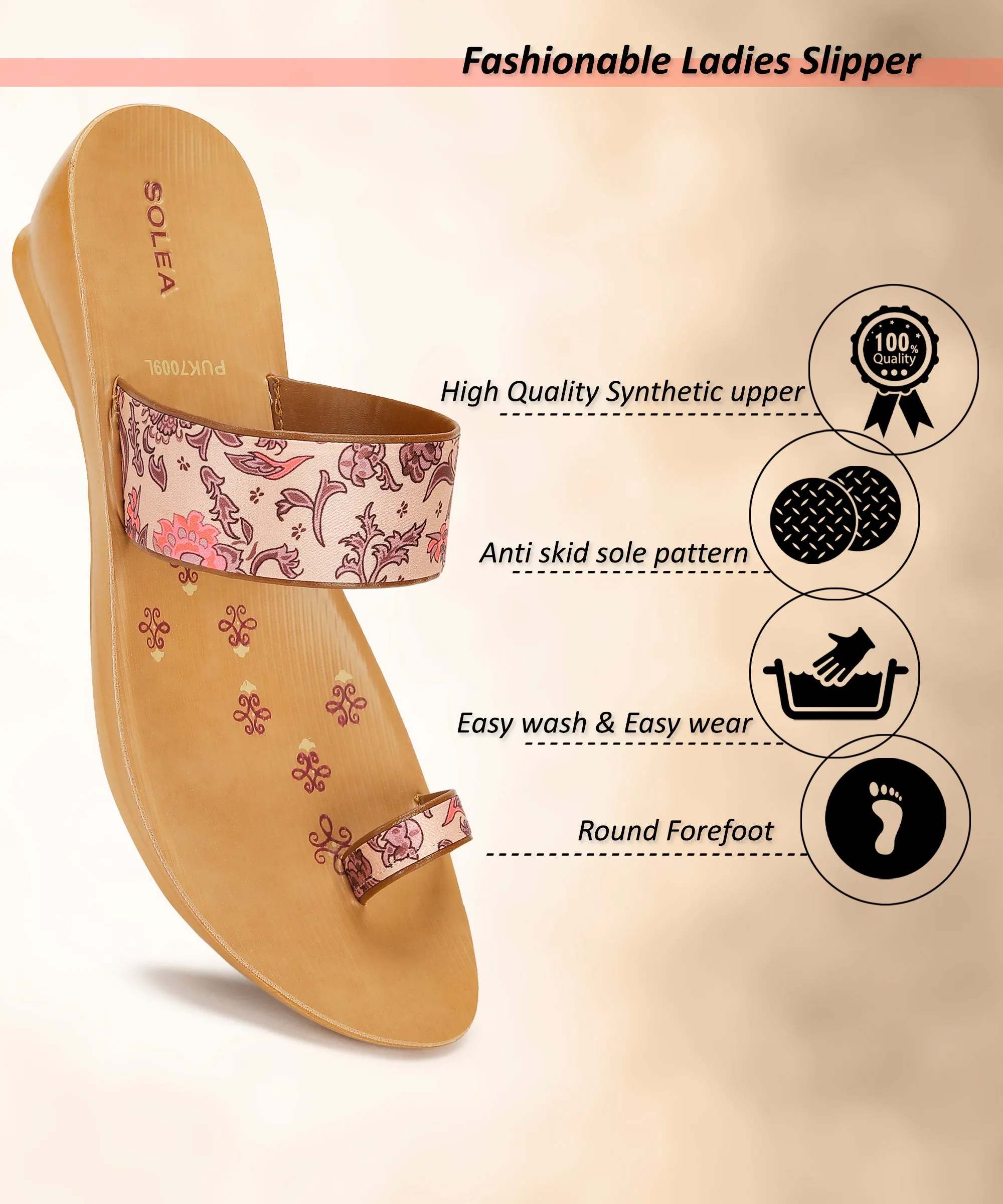 Paragon PUK7009L Women Sandals | Casual & Formal Sandals | Stylish, Comfortable & Durable | For Daily & Occasion Wear