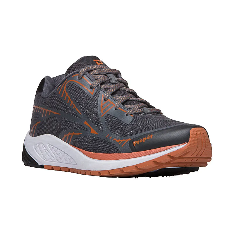 Propet Men One LT MAA022M (Dark Grey/Burnt Orange)