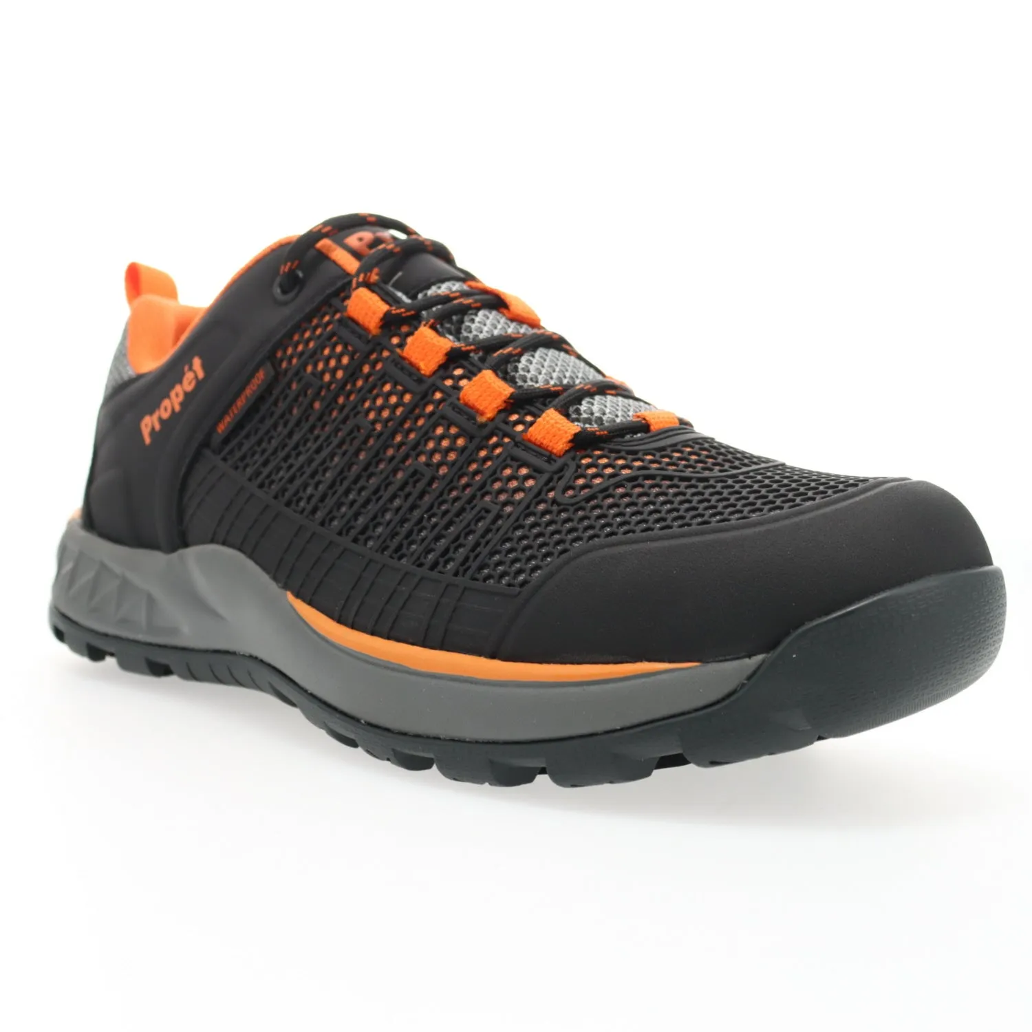 Propet Men Vestrio MOA042M (Black/Orange)