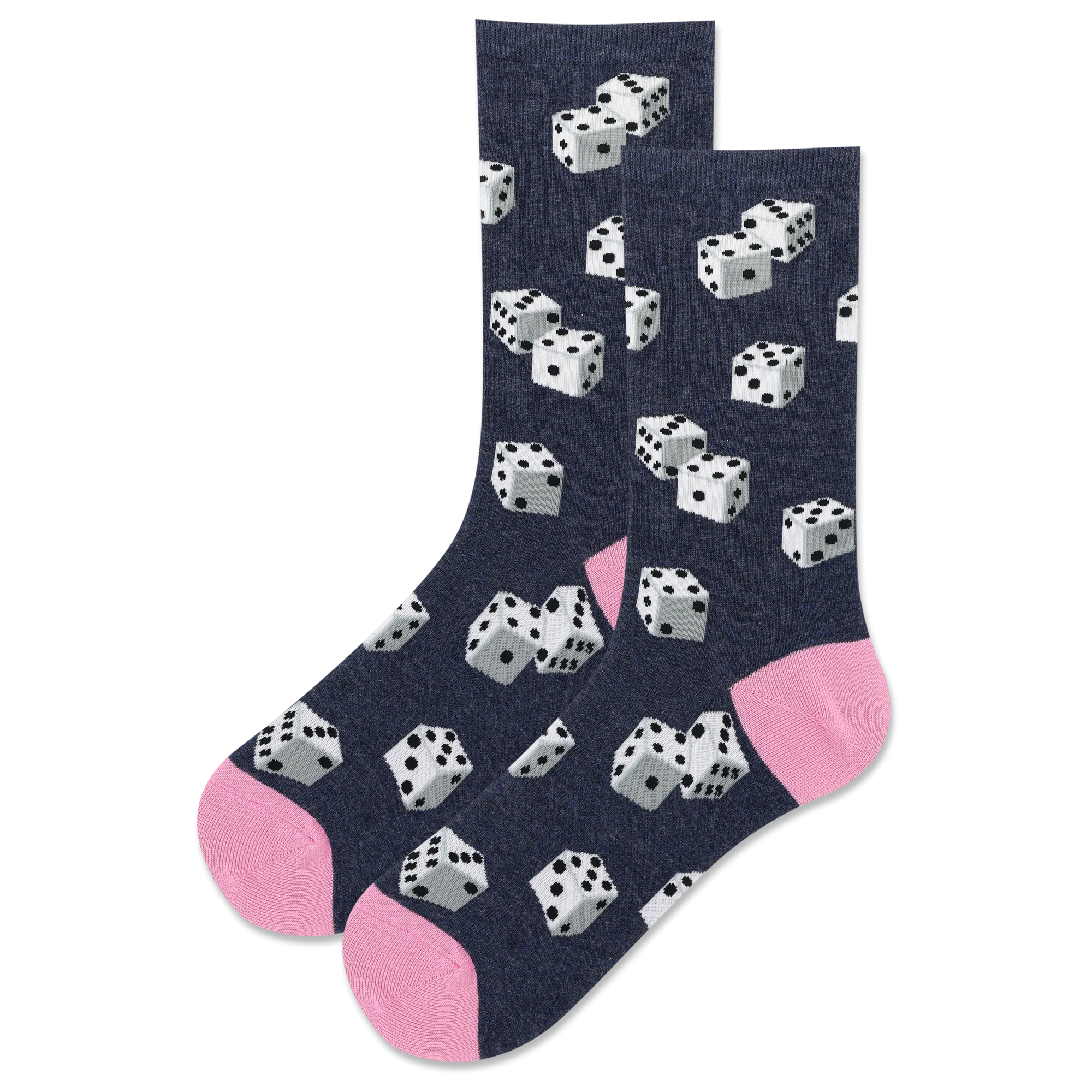 "Dice" Crew Socks by Hot Sox