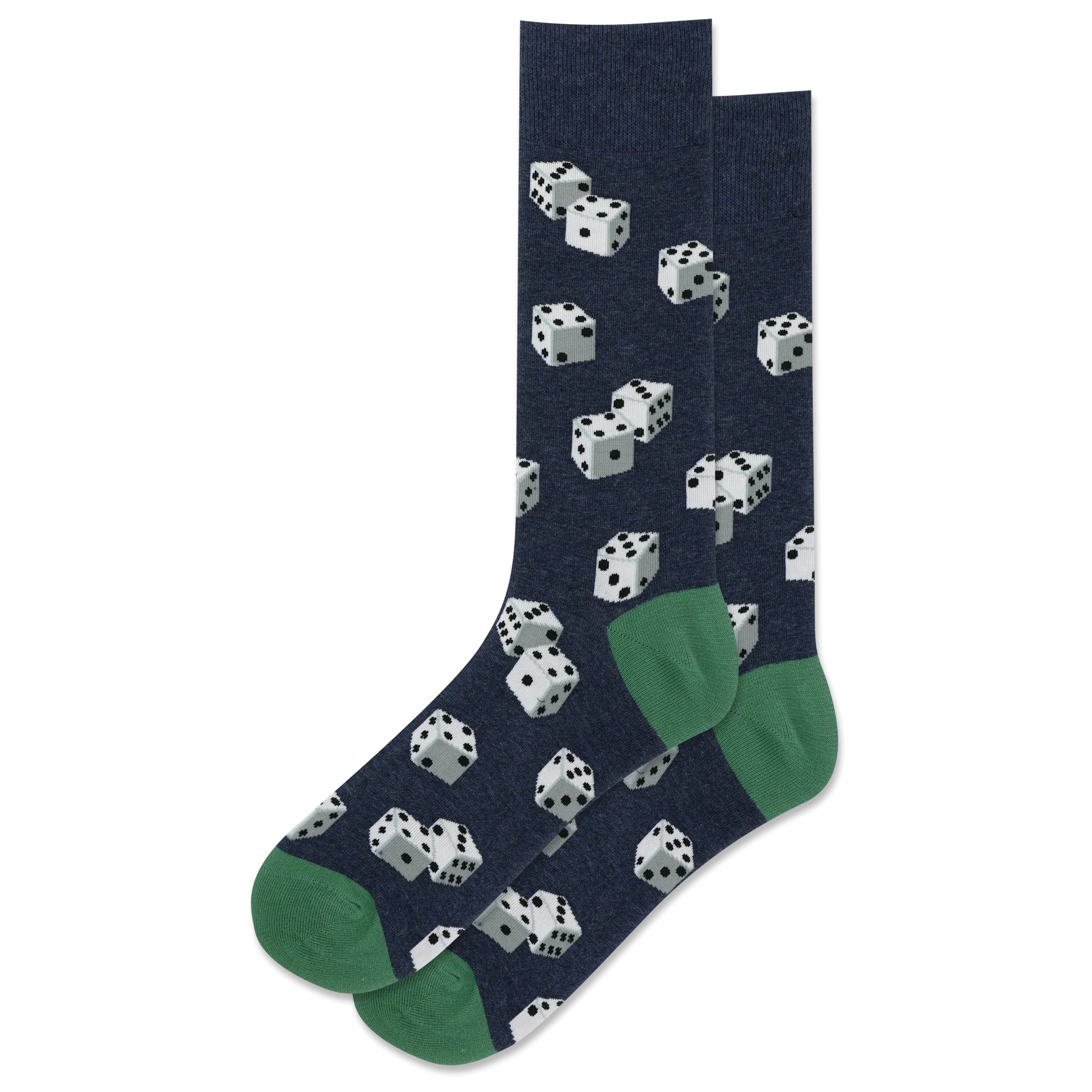 "Dice" Crew Socks by Hot Sox