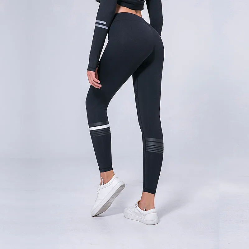 Racer Stripe Yoga Pant - Leggings