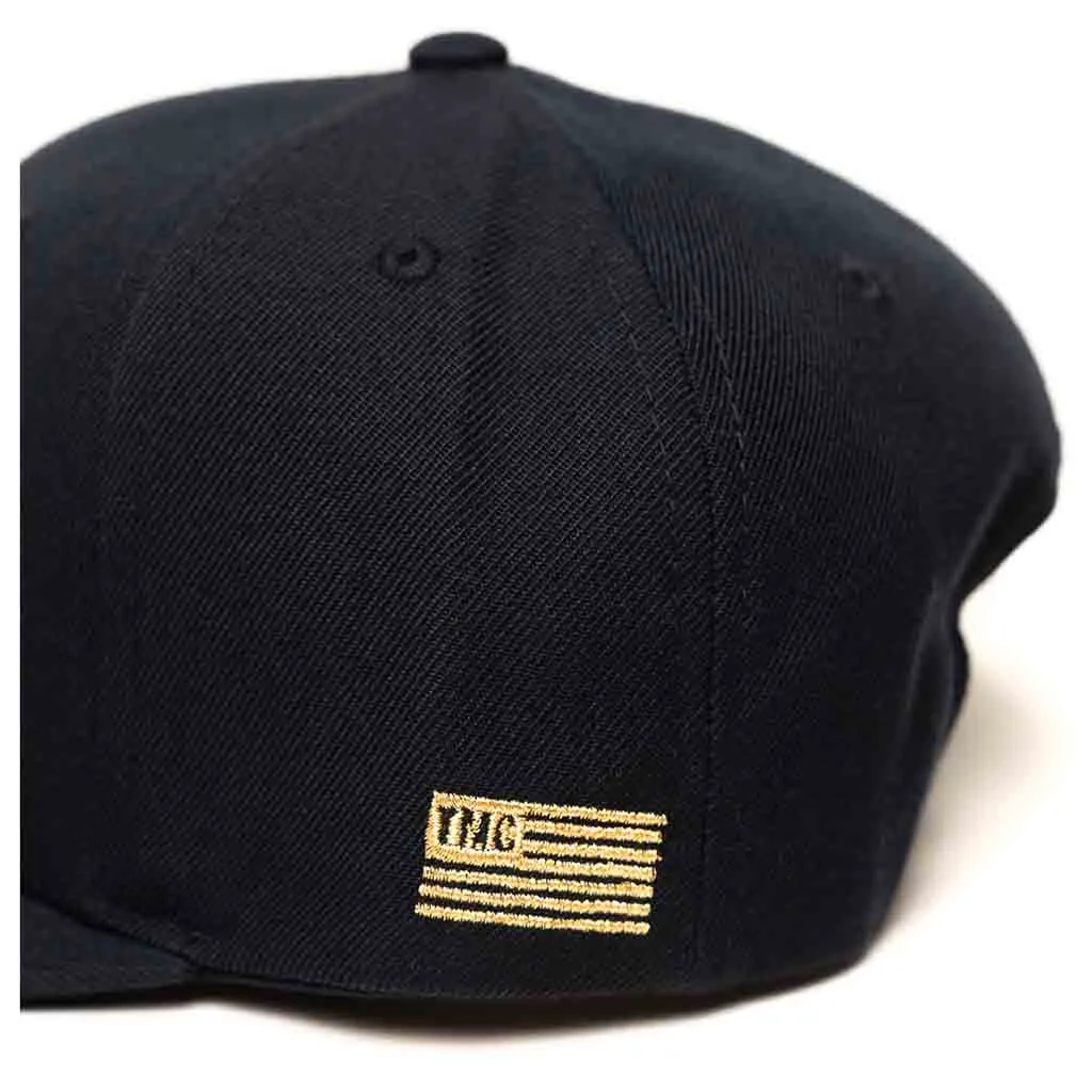 Slauson Limited Edition Snapback - Navy/Gold