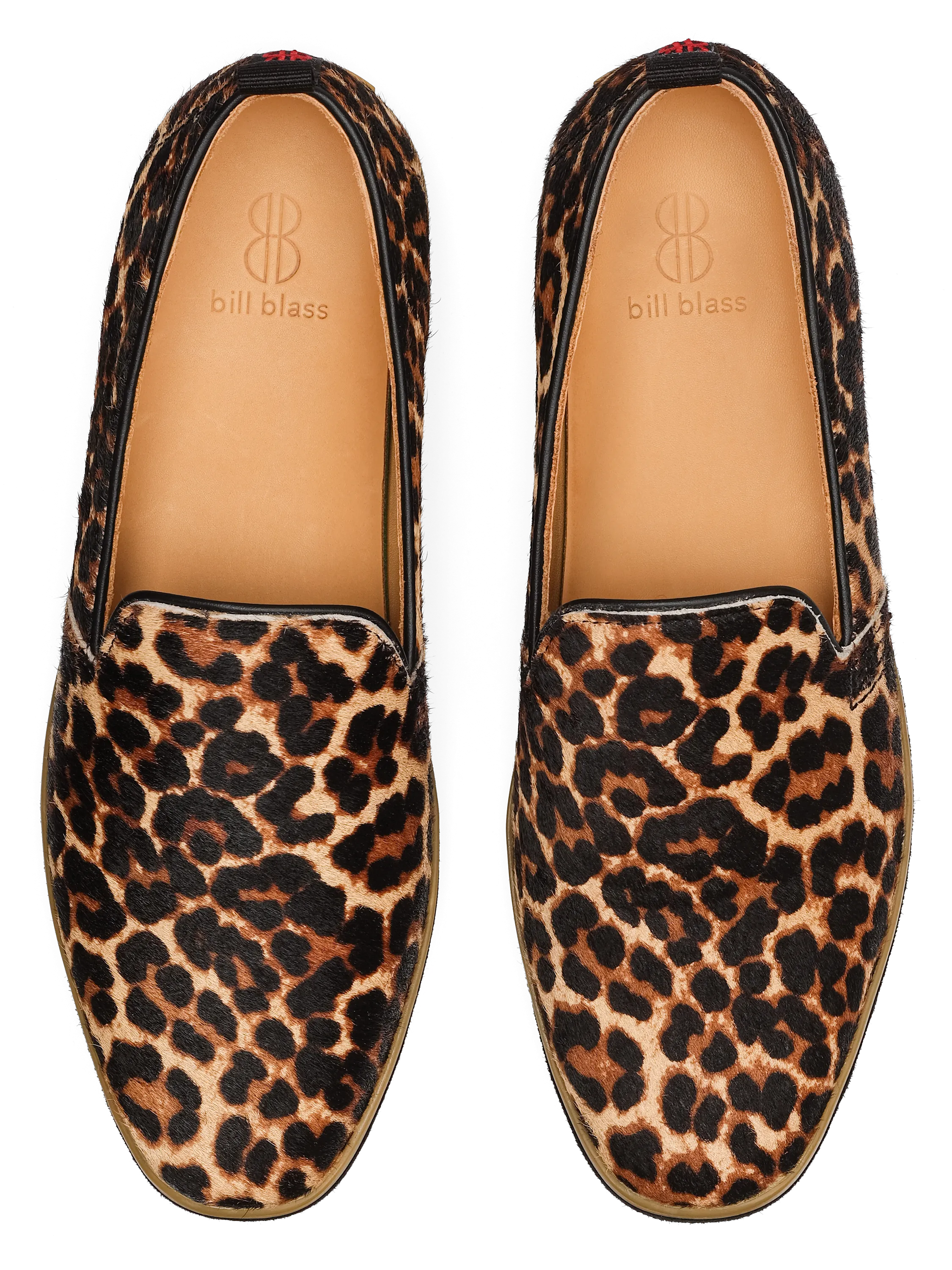 Sutton Suede Slip On - Leopard Hair Calf