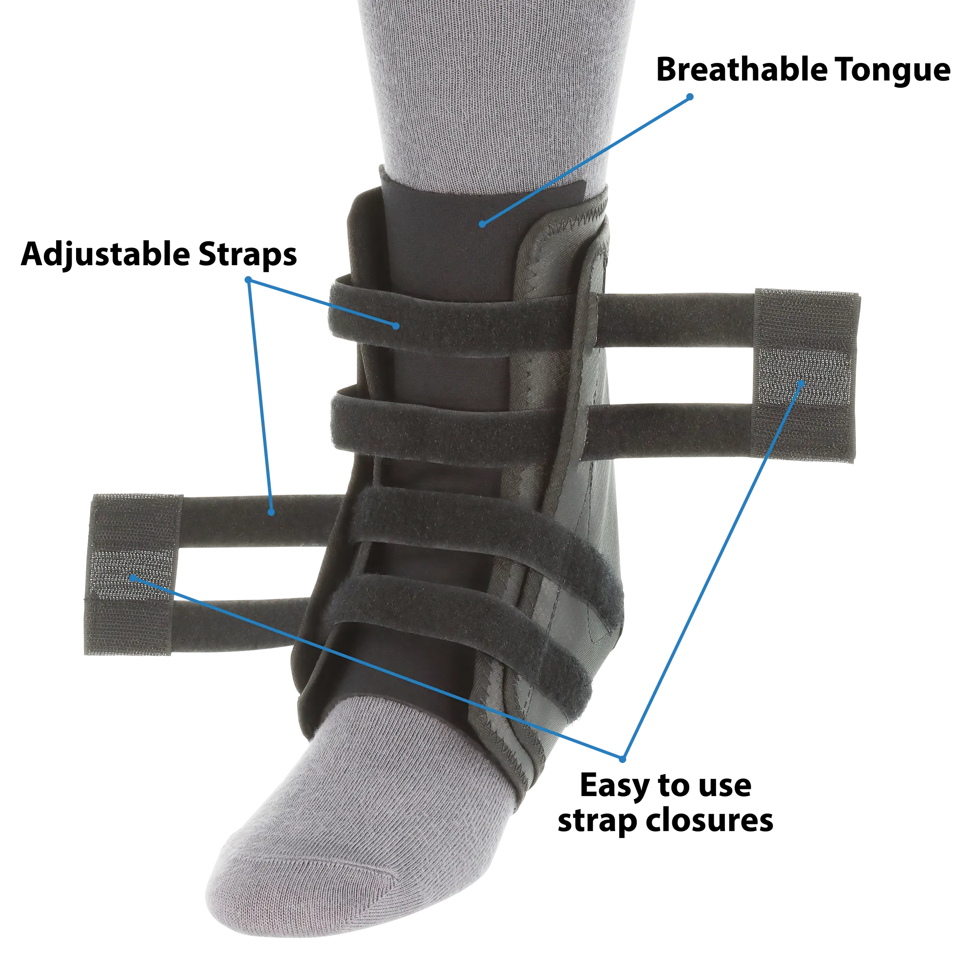 Swede-O Easy Lok Ankle Brace