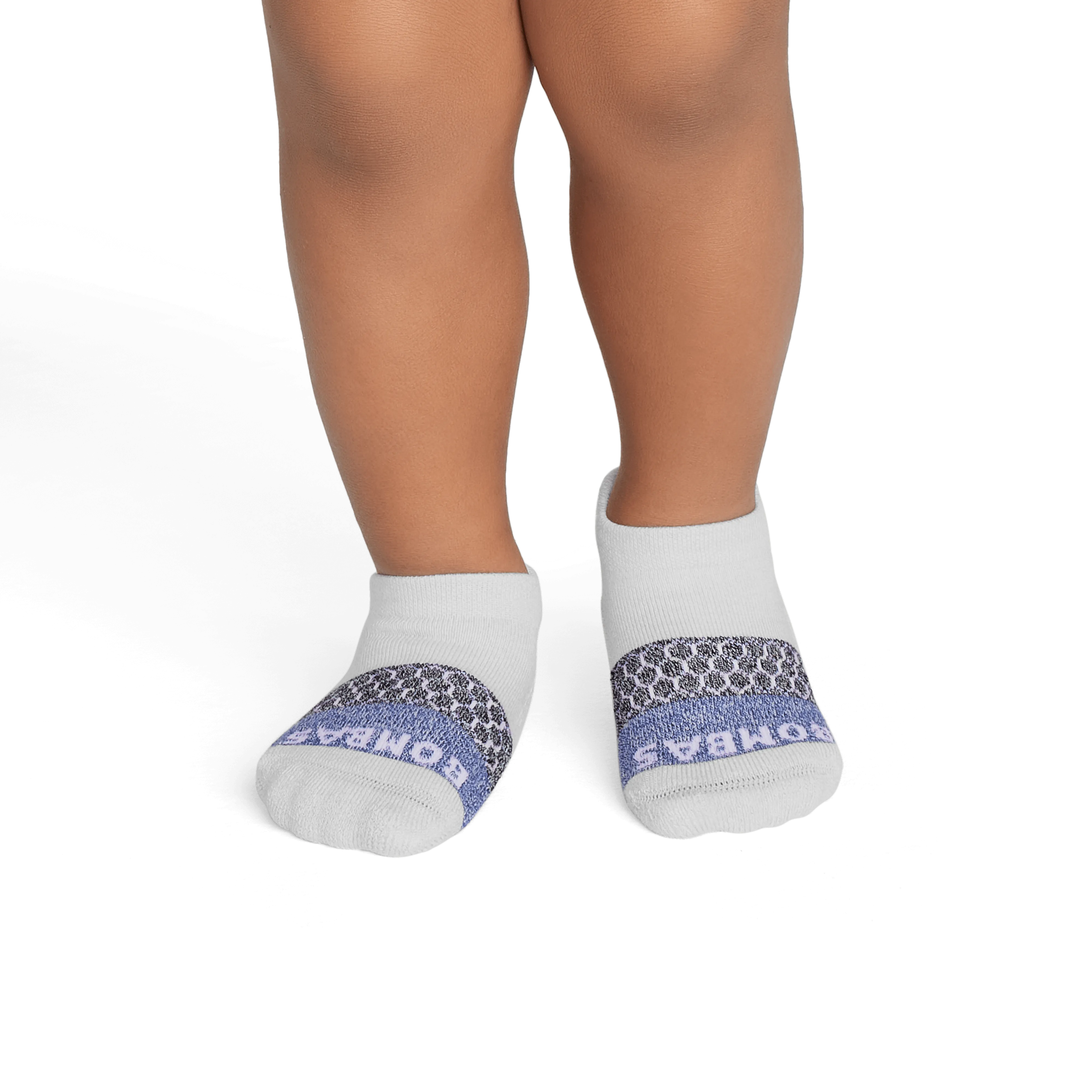 Toddler Tri-Block Gripper Ankle Sock 6-Pack