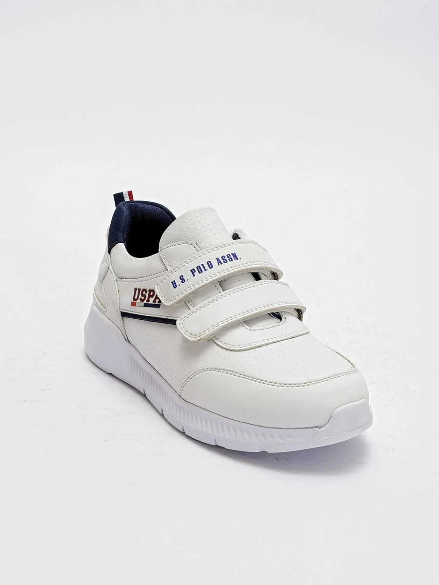 U.S. Polo Assn. Shoes White For Boys USSEB009