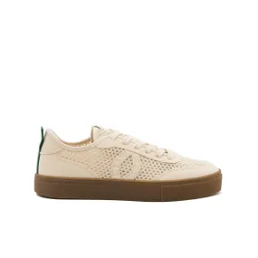 Vegan sneaker mesh off white BRI001