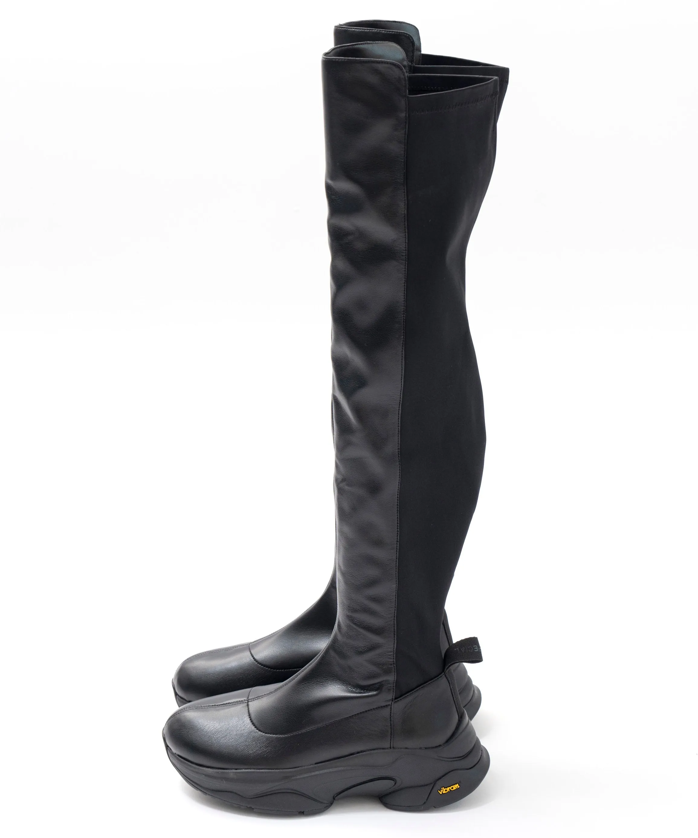 Vibram Stretch Thigh High Boots