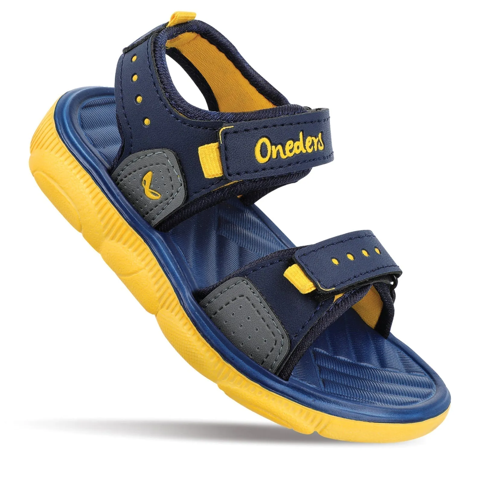 Walkaroo Kids Sports Sandal  - WK453 Navy Blue Yellow