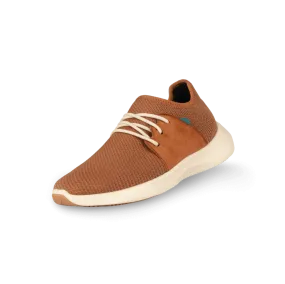 Women's Everyday Classic - Caramel Brown on Off White