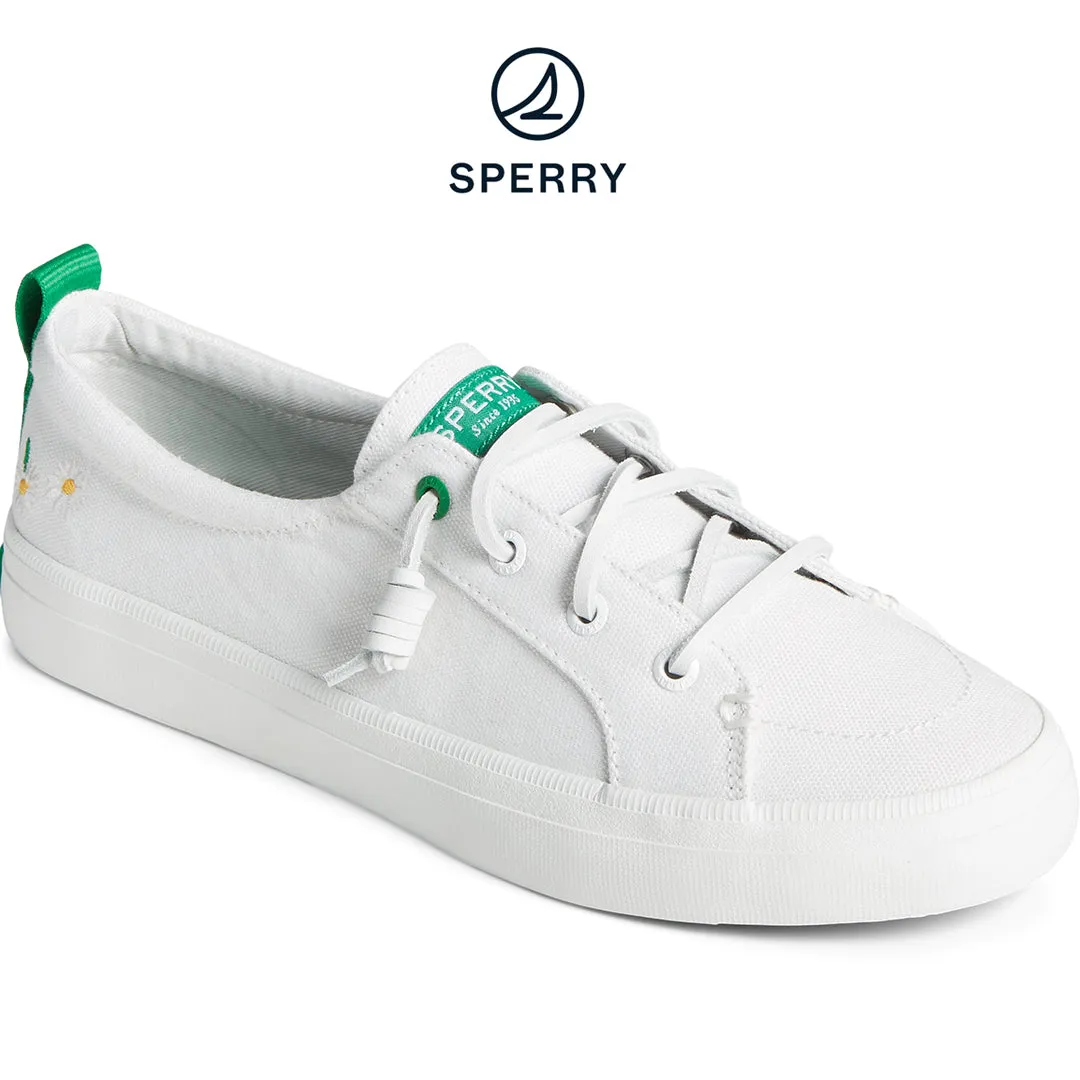 Women's Sperry x TSITP Crest Vibe Daisy Sneaker White (STS88748)